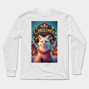 Merry Christmas - Fox Long Sleeve T-Shirt